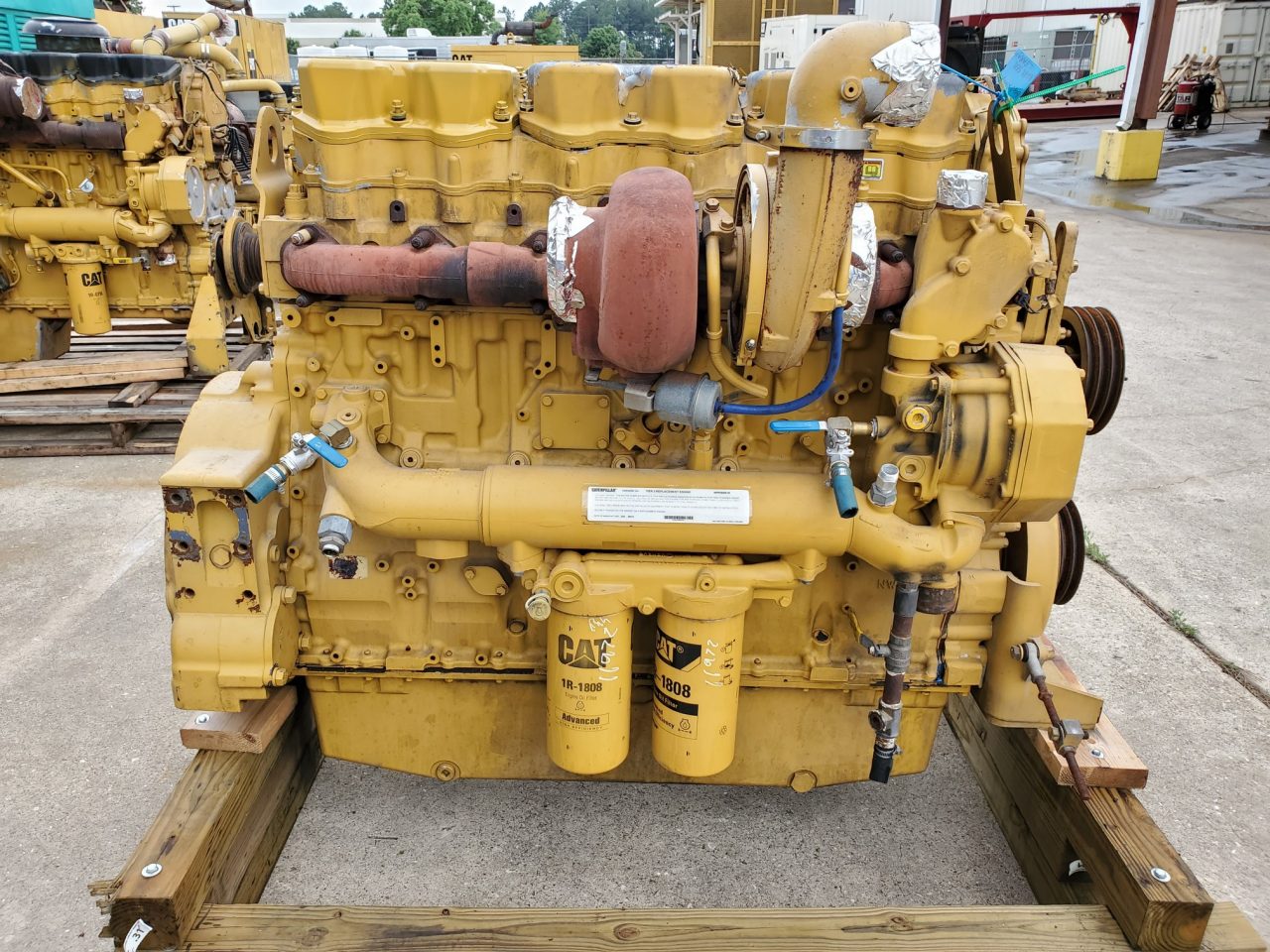 Used CAT C18 Industrial Engine | React Power Solutions