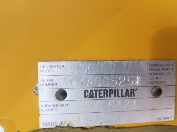 Used CAT C Generator Set x