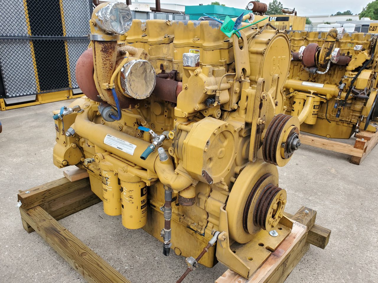 Used CAT C18 Industrial Engine - React Power Solutions