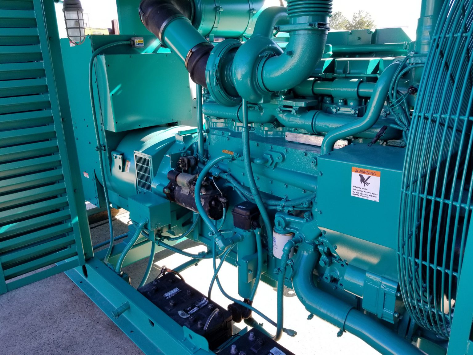 Used Cummins KTA19 Generator Set | React Power Solutions