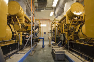 Two Diesel Generators in Industrial Facility