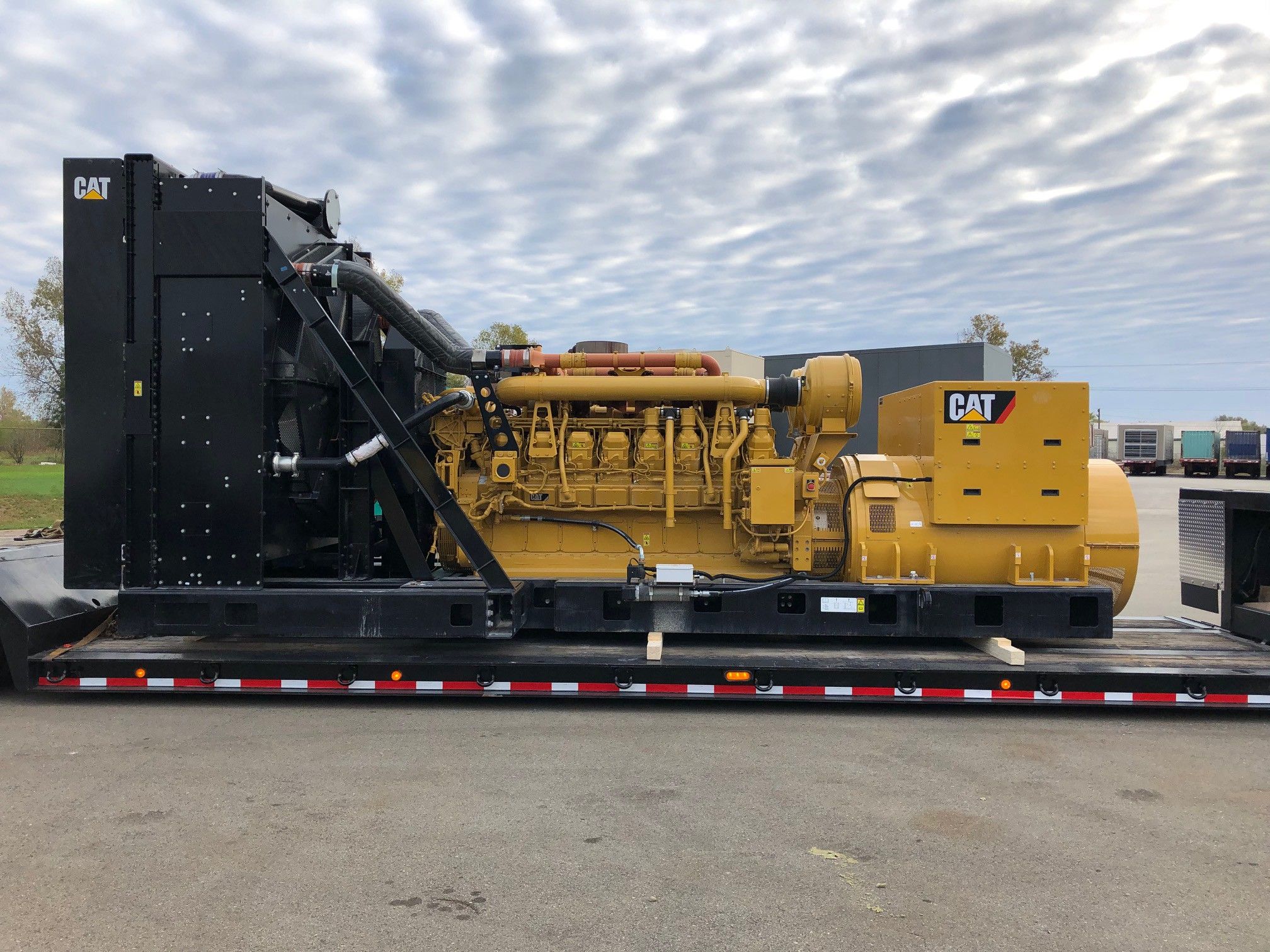 Surplus CAT 3516E Generator Set 13 2kV React Power Solutions