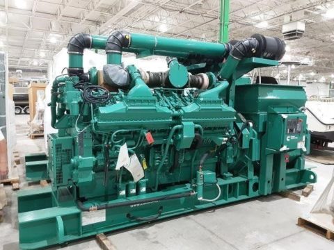 Surplus Cummins DQKAB QSK60-G6 Generator Set – 13.2kV ‣ React Power ...