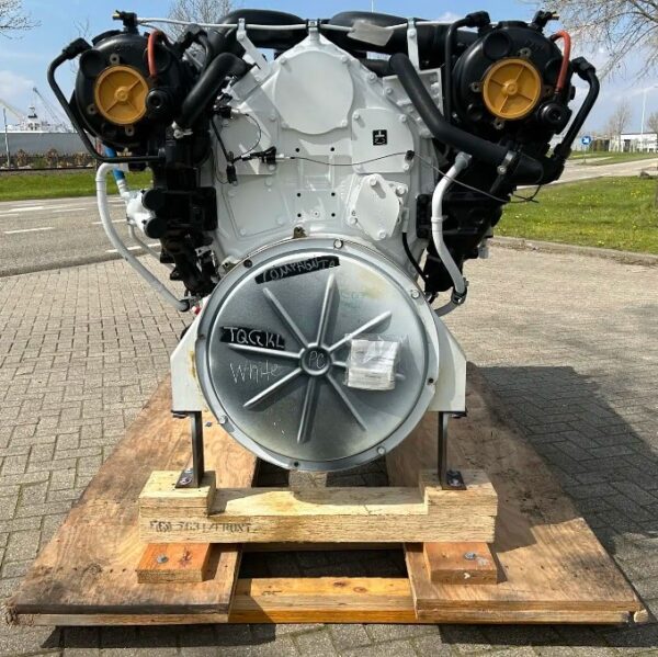 CAT Marine Engine side