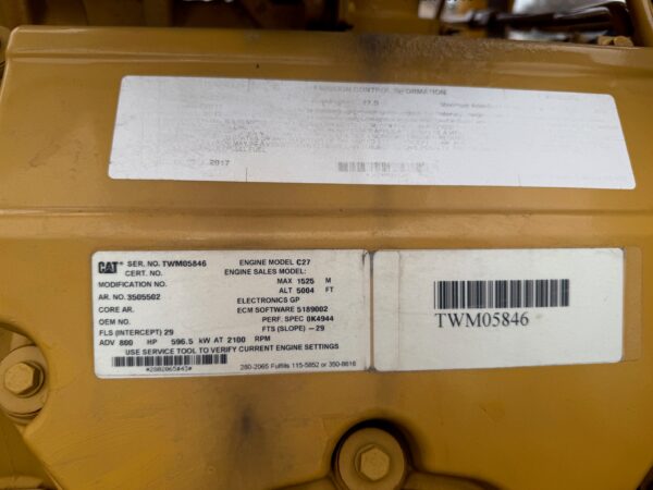 Used CAT C27 Power Unit (5)